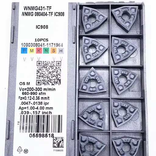 INSERTOS ISCAR WNMG080408 TF IC908