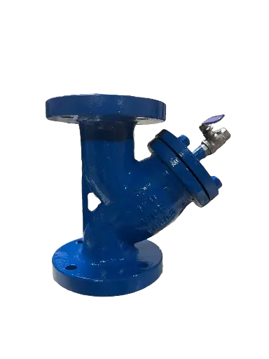 [CSF 3" 150] FILTRO TIPO Y DE ACERO AL CARBÓN WCB 3" 150LBS CON VÁLVULA EN DREN 3/8"